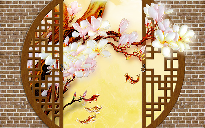 Những mẫu tranh dán tường hiện đại