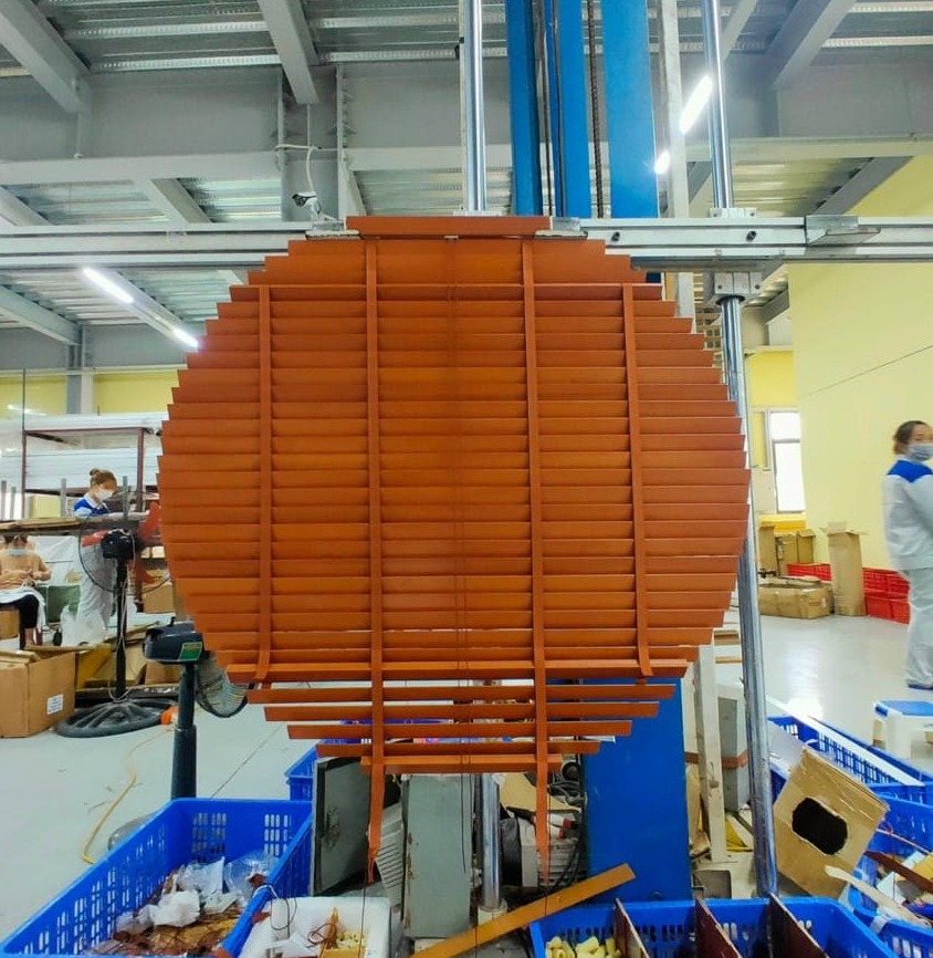 RÈM SÁO GỖ TỰ NHIÊN CAO CẤP 03